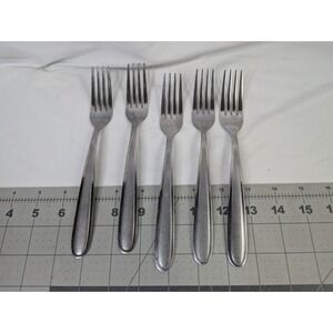 Oneida Peninsula Castle Jordan Laura Dinner Forks Lot of 5